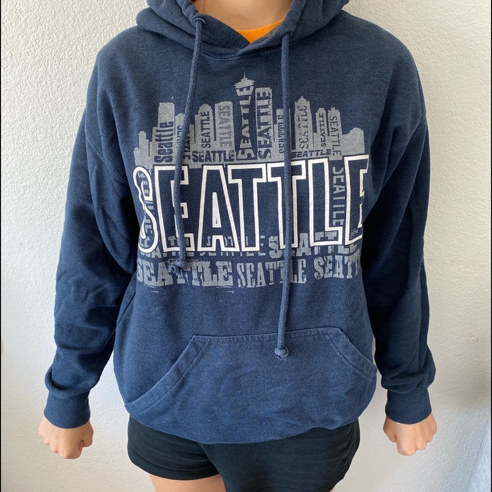 Seattle Navy sweatshirt